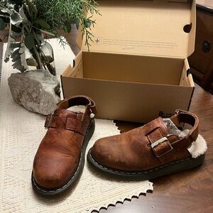 Dr. Martens Jorge II shearling lined clog